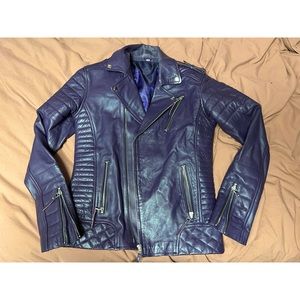 Purple Motorcycle Jacket